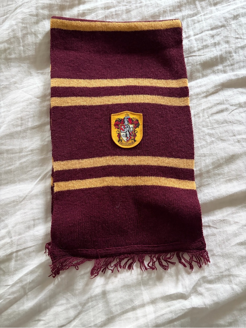 Wizarding World of Harry Potter Gryffindor House Wool Knit Scarf
